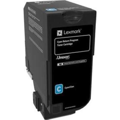 Lexmark Cyan RET Prog Toner Cartridge 3K CS720 CS725