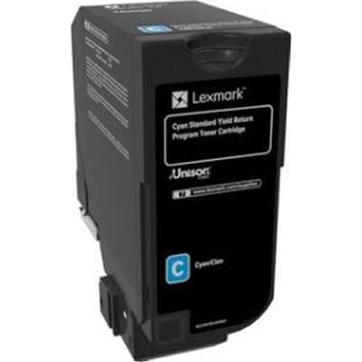 Lexmark Cyan Syield RET Prog Toner Cartridge 7K CS720