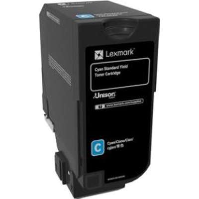 Lexmark Cyan Syield Toner Cartridge 7K CS720
