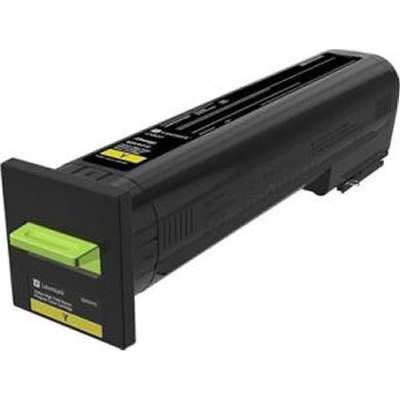 Lexmark Yellow RET Prog Toner Cartridge 17K Hiyld CX820