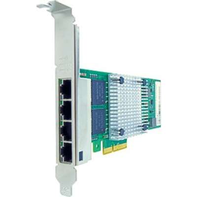 Axiom Upgrades 10/100/1000MBS Quad PT RJ45 PCIE X4