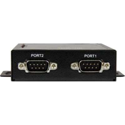 StarTech.com 2 Port Serial-to-IP Ethernet Device Server - RS232 - Metal