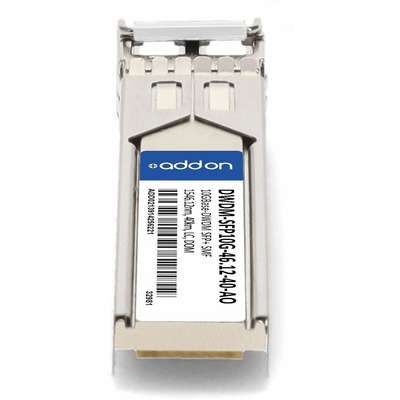 AddOn Cisco SFP+ LC DWDM-SFP10G-46.12 Compat TAA XCVR 10-GIG DWDM Domino LC