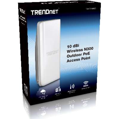 TRENDnet N300 2.4 GHz 10dBi Outdoor PoE Access Point