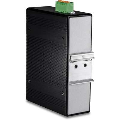 TRENDnet 12-Port Hardened Industrial Gigabit PoE+ Layer 2+ Managed DIN-Rail Switch