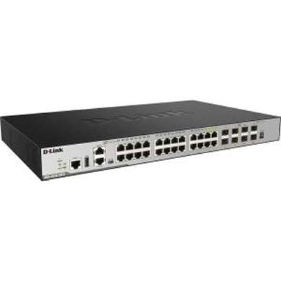 D-Link Systems DGS-3630 Series 28-Port L3 Fully Managed Gigabit Switch