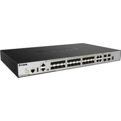 D-Link Systems DGS-3630 Series 28-Port L3 Fully Managed Gigabit SFP Switch