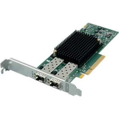 ATTO Technology Dual Channel 32Gb Gen 6 FC to x8 PCIe 3.0 Host Bus Adapter, LC SFP+ Included