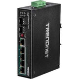 TRENDnet 6-Port hardened Industrial Gigabit PoE+ Switch