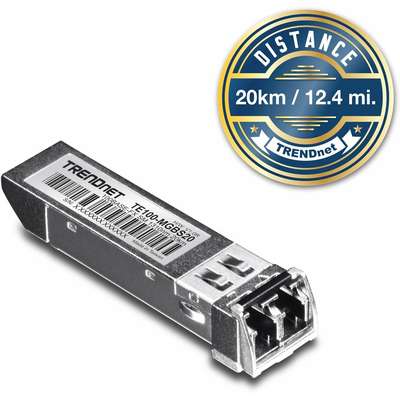 TRENDnet Mini-GBIC Multi-Mode 100-Base-LX LC Module (20KM)