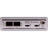 ATTO Technology Dual 40Gb to Dual 32Gb Fibre Channel Thunderbolt 3 Adapter, LC SFP+ Included