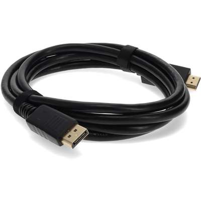 AddOn 3.0FT Active Male/Male Adapter Displayport to HDMI Active Adapter