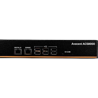 Vertiv 48 Port ACS 8000 Console Server with Single AC Power Supply TAA Compliant