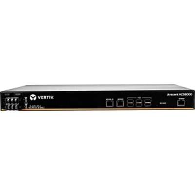 Vertiv 32 Port ACS 8000 Console Server with Dual AC Power Support Builtin Modem TAA