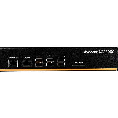 Vertiv 32 Port ACS 8000 Console Server with Single AC Power Supply TAA Compliant