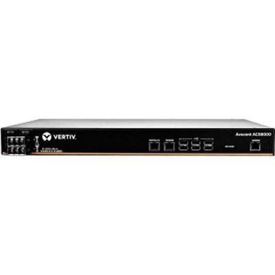 Vertiv 48 Port ACS 8000 Console Server with Dual DC Power Support Builtin Modem TAA