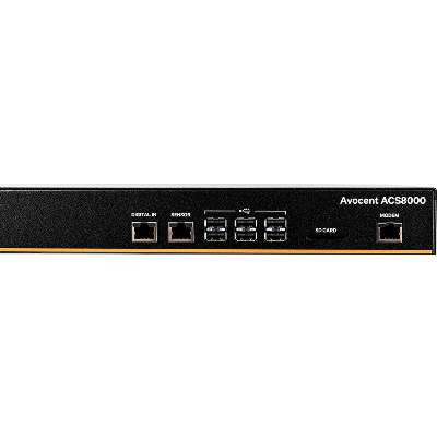 Vertiv 8 Port ACS 8000 Console Server with Dual AC Power Support Builtin Modem TAA