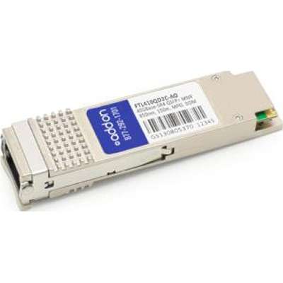 AddOn Finisar QSFP+ 150M FTL410QD2C Compat TAA XCVR 40-GIG SR4 Domino Mpo