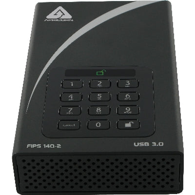 Apricorn Fips Validated 10TB Aegis Padlock DT Secure USB 3.0