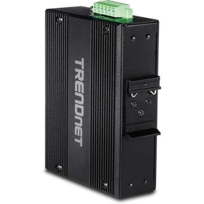 TRENDnet 6-Port hardened Industrial Gigabit PoE+ Switch /w 2 SFP