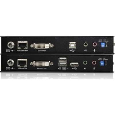 ATEN USB DVI HDBaseT 2.0 KVM Extender Up to 330 Ft with 1920X1200 4K