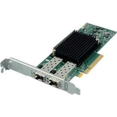 ATTO Technology Dual Channel 16Gb Gen 6 FC to x8 PCIe 3.0 Host Bus Adapter, LC SFP+ Included