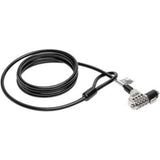 Tripp Lite Combination Laptop Security Lock, 6 ft. Cable
