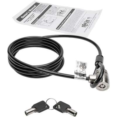 Tripp Lite Keyed Laptop Security Lock, 6 ft. Cable