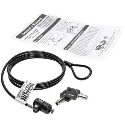 Tripp Lite Keyed Laptop Security Lock, 4 ft. Cable