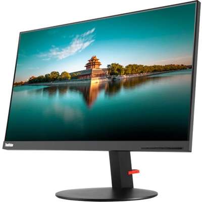 Lenovo 23.8" ThinkVision P24h-10 QHD 2560x1440 LED LCD Monitor HDMI - Glossy Black