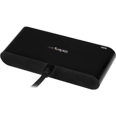 StarTech.com USB-C to GbE Adapter with 3-Port USB 3.0 Hub with Power Delivery