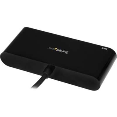 StarTech.com USB-C to GbE Adapter with 3-Port USB 3.0 Hub with Power Delivery