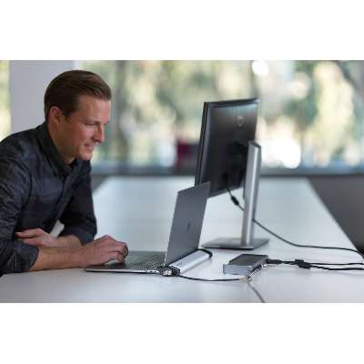 Kensington Laptop Locking Station 2.0 with with MicroSaver 2.0 Keyed Lock
