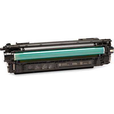 HP 656X High Yield Yellow Original LaserJet Toner Cartridge