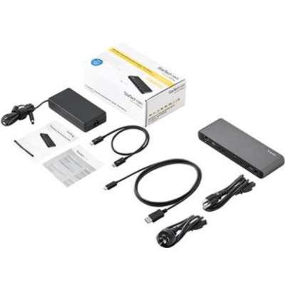 StarTech.com Thunderbolt 3 Dock - Dual 4K 60Hz DP Docking Station - 85W PD