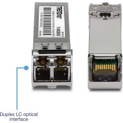 TRENDnet Hardened Mini-GBIC Multi-Mode 100-Base-FX LC Module (2KM)