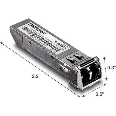 TRENDnet Hardened Mini-GBIC Multi-Mode 100-Base-FX LC Module (2KM)