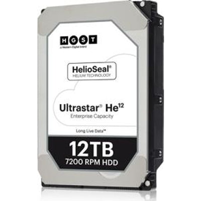 HGST 12TB 12000GB 7200RPM SATA 512E ISE HE12