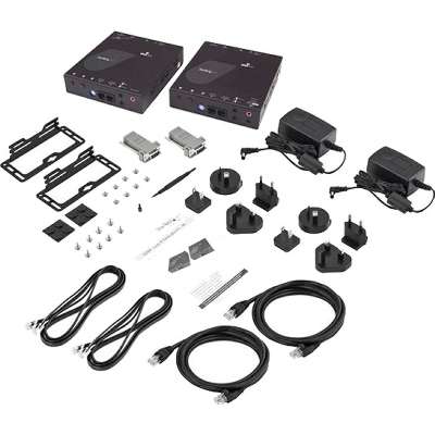 StarTech.com HDMI Over IP Extender Kit - Video Over IP for Video Wall - 4K