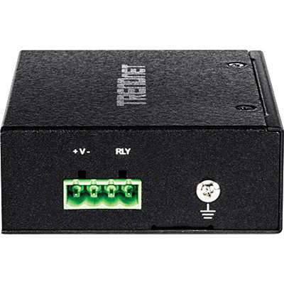 TRENDnet Hardened Industrial SFP to Gigabit PoE+ Media Converter