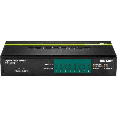 TRENDnet 8-Port Gigabit PoE+ Switch