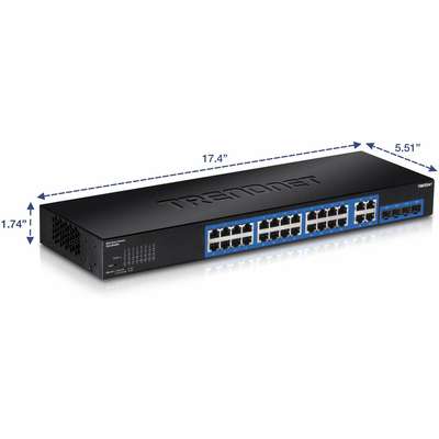 TRENDnet 28-Port Gigabit Web Smart Switch