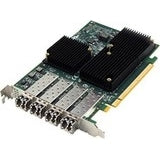ATTO Technology Quad Channel 32Gb Gen 6 FC to x16 PCIe 3.0 Host Bus Adapter, LC SFP+ Included