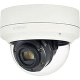 Hanwha Techwin America WiseNet x Powered By WiseNet 5 Network IR Outdoor Vandal dome Camera 2MP Full HD
