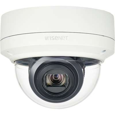 Hanwha Techwin America WiseNet x Powered By WiseNet 5 Network Outdoor Vandal dome Camera 2MP Full HD (1080P