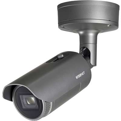 Hanwha Techwin America WiseNet x Powered By WiseNet 5 Network IR Outdoor bullet Camera 2MP Full HD (1080P