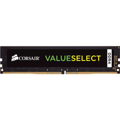 Corsair 4GB Value Select DDR4 DT Memory Intel Core x & AMD Ryzen Series