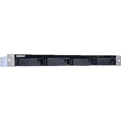 QNAP 4-Bay 1u Short-Depth Rackmount NAS Arm Cortex-A15 Quad Core 1.7GHZ 2GB