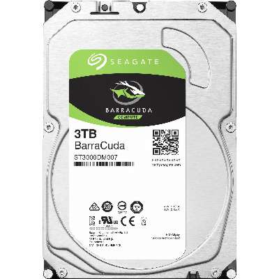 Seagate 25-pack 3TB Barracuda SATA 5400 RPM 256MB 3.5 inch