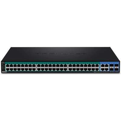 TRENDnet 52-Port Gigabit Web Smart PoE+ Switch (740W)